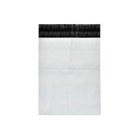 Coex Forsendelsespose, BNT, 50 &micro;m, 340 x 420 mm, LD-PE, sort/hvid 2 permanente adh. lukninger, t pakke a 100 stk