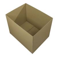 Container, Master'in Performance indre dim: 1180 x 780 x 700 mm, 2-lags BC-flute, 7.000 mm, FEFCO 0209 Kraftliner, brun, Overdel/Underdel bundt a 5 stk, palle a 145 stk FSC Mix Credit