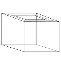 Container, Master'in Performance indre dim: 1180 x 780 x 700 mm, 2-lags BC-flute, 7.000 mm, FEFCO 0209 Kraftliner, brun, Overdel/Underdel bundt a 5 stk, palle a 140 stk FSC Mix 70\%