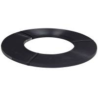 Strapb&aring;nd, St&aring;l, Enkelt spolet, 13.00 x 0.500 mm x 380.00 m kernediameter: 300 mm brudstyrke modstandsdygtig over for 500 k sort, rullev&aelig;gt: 21.00 kg palle a 32 ruller, palle a 32 ruller