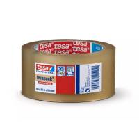 Pakketape, TESA 4024, 50 mm x 66.00 m 28 &micro;m, kernediameter: 76 mm, h&aring;ndrulle pp, Akryl, low noise, transparent kasse a 36 ruller, palle a 2376 ruller