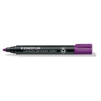 Marker, Staedtler Lumocolor, 352-6, 2MM Rund spids, voilet, permanent