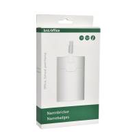 BNT, Til ID bl&oslash;d plast st&aring;ende transparent 100mm x 150mm 727400