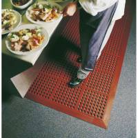 Arbejdspladsm&aring;tte, Matting Yoga Tuff, 910x910x15mm, sort