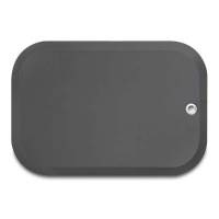 Aflastningsm&aring;tte, Matting Standup, 530 x770, antracit