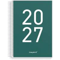 Dagskalender, Mayland, SENIOR, 186x238mm &aring;r: 2027, Flerfarvet,, FSC Mix Credit