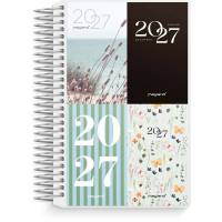 Dagskalender, Mayland, Mini, 103x130mm &aring;r: 2027, Flerfarvet,, FSC Mix Credit