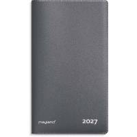 M&aring;nedskalender, Mayland Index, 100x175mm &aring;r: 2027, sort,, FSC Mix Credit