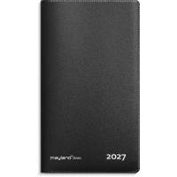 M&aring;nedskalender, Mayland Index, 100x175mm &aring;r: 2027, sort,, FSC Mix Credit