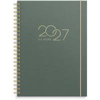 Livsstilskalender, Mayland Life Planner Do More, 164x214mm &aring;r: 2027, gr&oslash;n,, FSC Mix Credit