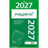 V&aelig;gkalender, Mayland Tear-off, 193x316mm &aring;r: 2027, Flerfarvet,, FSC Mix Credit