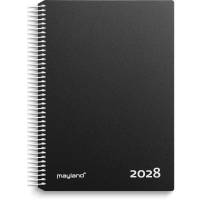 Timekalender, Mayland Classic, 190x242mm &aring;r: 2028, sort,, FSC Mix Credit