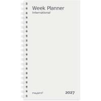 Week Planner, Mayland, 98x170mm &aring;r: 2027, Flerfarvet,, FSC Mix Credit