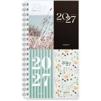 Week Planner, Mayland, 101x170mm &aring;r: 2027, Flerfarvet,, FSC Mix Credit