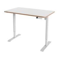 H&aelig;ves&aelig;nkebord, Leitz Ergo, 700x1200 hvid