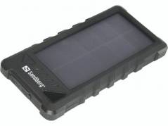 Powerbank Outdoor Solar 16000 mAh sort t/2 enheder