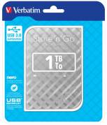 1TB Hard Drive 2,5'' Store &acute;N&acute; Go USB 3.0, Silver (Gen.2)