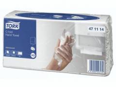 Tork 471114 Advanced håndklædeark H3 hvid 20x120ark 