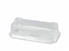 Plastbakke m/hængslet låg v421 flutesbox 220x111x67mm 450stk