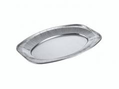 Cateringfad oval mellem 43x29x2,5cm glat 10stk/pak