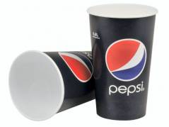 Drikkebægre pap Pepsi 50cl (total 65 cl) 1000stk/kar