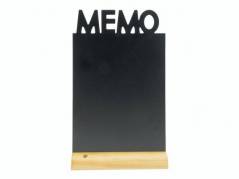 Chalkboard Securit Silhouette Memo