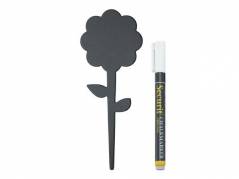 Chalkboard Securit Silhouette Flower 5stk/pak