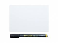 Chalkboard tags Securit hvid A6 20stk/pak