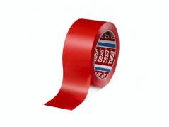 Tape tesa PVC rød 50mmx66m 62204