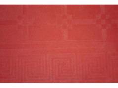 Bordpapir stof præg rød 1,20x50m