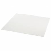 Stikdug papir m/PE-belægning hvid 100x100cm 25stk/kar