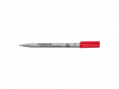 OHP-pen Lumocolor rød F 0,6mm 316-2 non-permanent