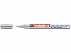 Paint marker Edding 751 permanent sølv rund spids 1-2mm