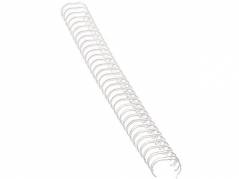 Spiralrygge Fellowes 3:1 wire 14mm hvid A4 34 ringe 100stk/pk