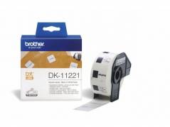 Label Brother hvid DK11221 23x23mm 1000stk/rul