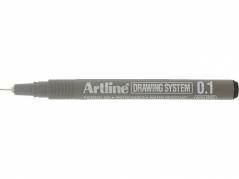 Drawingpen Artline EK231 0,1mm sort