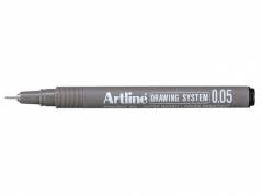 Fiberpen Artline EK2305 sort 0,05mm