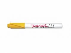 Marker Penol 777 gul 1,0mm permanent vandfast rund spids