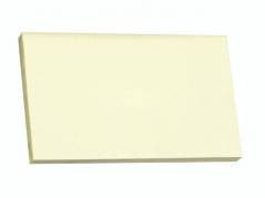 Notes, Q-Line, gul, 127x76mm pakke a 12 stk