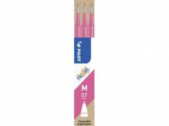 Refill Pilot FriXion pink 0,7 medium 3-pack