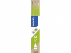 Refill Pilot FriXion lysegrøn 0,7 medium 3-pack