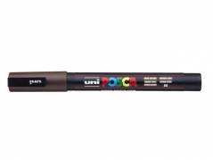 Paint marker Uni Posca PC-3M dark brown 0,9-1,3mm