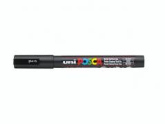 Paint marker Uni Posca PC-3M black 0,9-1,3mm