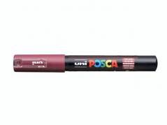Paint marker Uni Posca PC-1M red wine 0,7mm