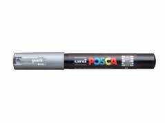 Paint marker Uni Posca PC-1M silver 0,7mm