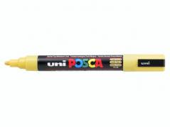 Paint marker Uni Posca PC-5M straw yellow 1,8-2,5mm