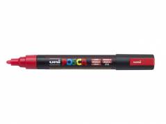 Paint marker Uni Posca PC-5M fluo red 1,8-2,5mm