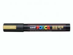 Paint marker Uni Posca PC-5M gold 1,8-2,5mm