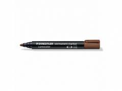 Marker STAEDTLER Lumocolor permanent brun 2mm 352