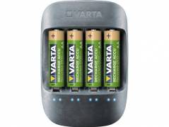 Batterilader Varta ECO Charger + 4 x 56816 AA 2100mAh